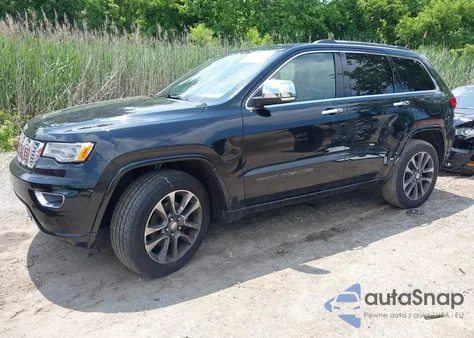 2017 Jeep Grand Cherokee Overland 4X4 из США, поврежденный, VIN 1C4RJFCG7HC843414